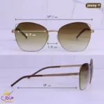 عینک آفتابی زنانه آیس برلین طلایی مدل jouoy gold - Image 2