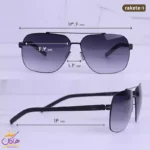 عینک آفتابی مردانه آیس برلین مربع rakete black - Image 2