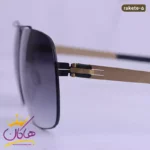 عینک آفتابی مردانه آیس برلین مربعی rakete balck/gold - Image 3