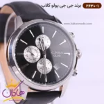 ساعت جی جی پولو مردانه بند چرمی مشکی 2630/1 - Image 2