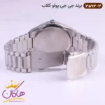ساعت جی جی کلاب مردانه فلزی صفحه سورمه ای کد 3593/3 - Image 3
