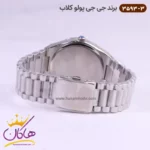 ساعت جی جی کلاب مردانه فلزی صفحه سورمه ای کد 3593/3 - Image 4