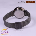 ساعت لاکسمی زنانه استیل مشکی نگین دار 8032/9 - Image 3