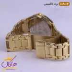ساعت لاکسمی زنانه فلزی صفحه هولوگرامی مدل 8090 - Image 3