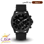ساعت مچی مردانه لاکسمی بند چرم مشکی مدل 1-8100