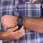 ساعت مردانه لاکسمی فلزی مشکی کرنوگراف LAXMI 8110/2 - Image 4