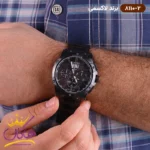 ساعت مردانه لاکسمی فلزی مشکی کرنوگراف LAXMI 8110/2 - Image 2