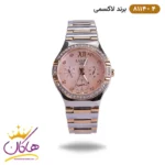 ساعت لاکسمی زنانه رزگلد دور نگین مدل Laxmi 8114/4