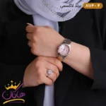 ساعت لاکسمی زنانه رزگلد دور نگین مدل Laxmi 8114/4 - Image 4