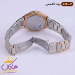 ساعت لاکسمی زنانه فلزی صفحه سفید نگین دار مدل 8140/4 - Image 3