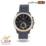 ساعت لاکسمی مردانه استیل مشکی کرنوگراف 8155/4