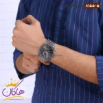 ساعت لاکسمی مردانه فلزی نقره ای کرنوگراف 8155/5 - Image 4
