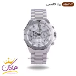 ساعت لاکسمی مردانه فلزی نقره ای کرنوگراف 8157/2
