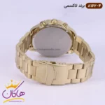 ساعت لاکسمی مردانه فلزی طلایی کرنوگراف 8162/4 - Image 5