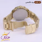 ساعت لاکسمی مردانه فلزی طلایی کرنوگراف 8162/4 - Image 3