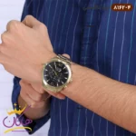 ساعت لاکسمی مردانه فلزی طلایی کرنوگراف 8162/4 - Image 4