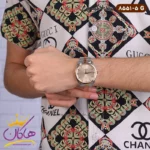 ساعت مچی ست لاکسمی فلزی صفحه طلایی 8551/5 - Image 3