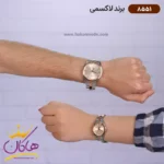 ساعت مچی ست لاکسمی فلزی صفحه طلایی 8551/5 - Image 2