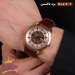 ساعت لاکسمی مردانه بند چرمی اتوماتیک 8514/3 - Image 2