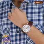 ساعت مچی ست لاکسمی بند چرمی کرنوگراف 8533 - Image 3