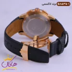 ساعت مردانه لاکسمی کرنوگراف بند چرم مشکی کد 1-8535 G - Image 3