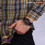 ساعت مردانه لاکسمی کرنوگراف بند چرم مشکی کد 1-8535 G - Image 4