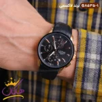 ساعت مردانه لاکسمی کرنوگراف بند چرم مشکی کد 1-8535 G - Image 2