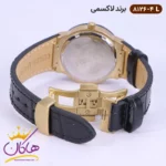 ساعت ست لاکسمی بند چرمی مشکی 8126/4 - Image 4