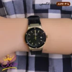 ساعت ست لاکسمی بند چرمی مشکی 8126/4 - Image 3