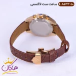 ساعت ست لاکسمی بند چرمی کرنوگراف مدل 8533 - Image 3
