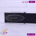 کمربند چرم مردانه مشکی کوچک کد 717/1 - Image 3