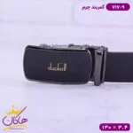 کمربند چرم مردانه مشکی کد 717/9 - Image 6