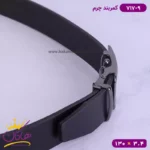 کمربند چرم مردانه مشکی کد 717/9 - Image 5
