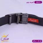 کمربند چرم مردانه مشکی کد 717/9 - Image 4