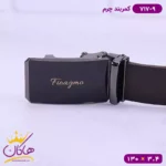 کمربند چرم مردانه قهوه‌ ای کد 717/9 - Image 6
