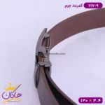 کمربند چرم مردانه قهوه‌ ای کد 717/9 - Image 5