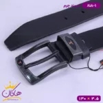 کمربند چرم مردانه مشکی کد 818/1 - Image 2