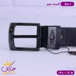کمربند چرم مردانه مشکی کد 818/1 - Image 4