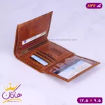 کیف پول جیبی چرم پولو 832/1 - Image 5