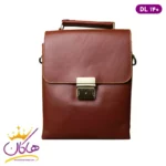 کیف رو دوشی چرم طبیعی رمزدار کد DL140