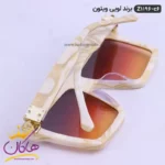 عینک اورجینال لویی ویتون سفید استیت کدlouis vuitton  Z1196 - Image 3