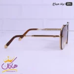عینک آفتابی میباخ قهوه ای اورجینال مدل Z 21  خلبانی - Image 6