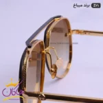 عینک آفتابی میباخ قهوه ای اورجینال مدل Z 21  خلبانی - Image 4