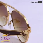 عینک آفتابی میباخ قهوه ای اورجینال مدل Z 32 خلبانی - Image 4