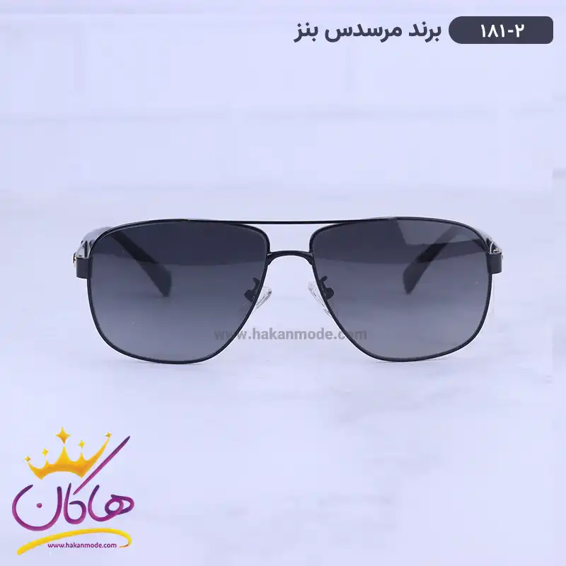mercedes-benz-sunglasses-code-181.21.webp عینک آفتابی مرسدس بنز مردانه فلزی پلاریزه 181/2 - Image 1