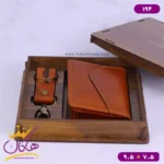 ست کیف جاکارتی و جاکلیدی چرم میلیون 194 - Image 2