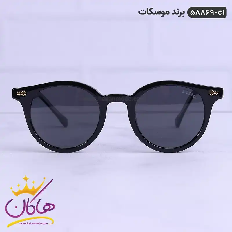moscot-sunglasses-code-58869.11.webp عینک آفتابی مشکی پلاریزه موسکات 58869 - Image 1