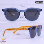 عینک آفتابی آبی پلاریزه موسکات 58869 - Image 2