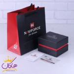 ساعت مچی مردانه نیوی فورس فلزی مشکی دیجیتال NF 9241/4 - Image 4