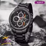 ساعت مچی مردانه نیوی فورس فلزی مشکی فول دیت 9184/2 - Image 2